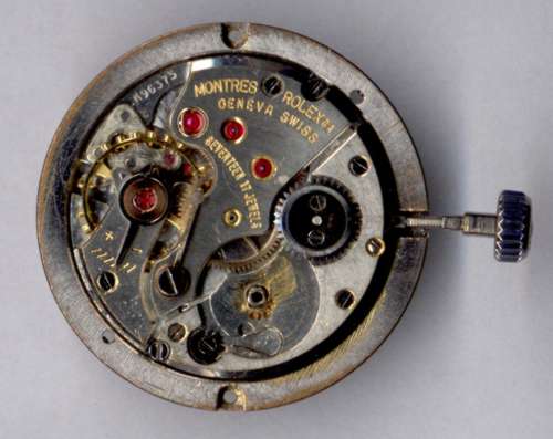 Rolex Precision con platina rovinata