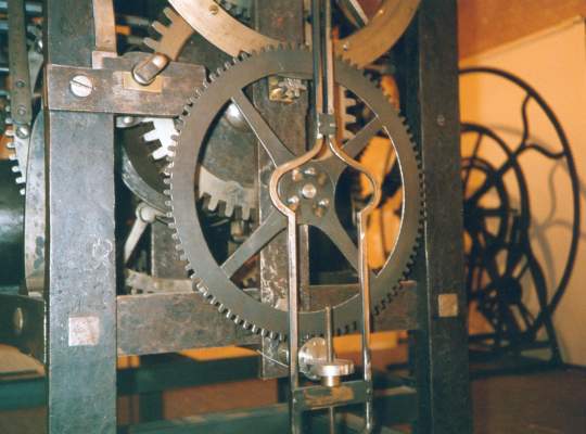 The new open frame pendulum rod.