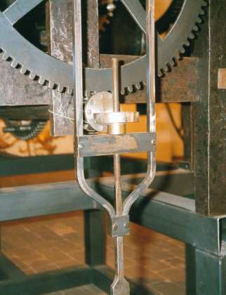 The time regulating screw.