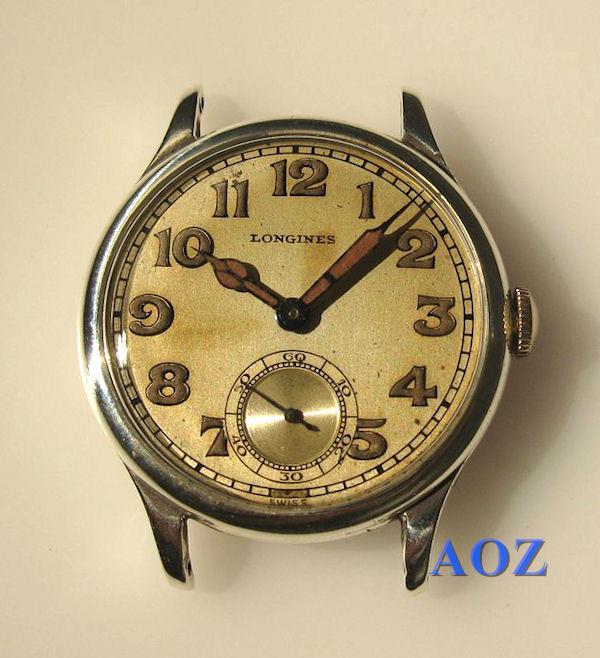 Longines cassa argento