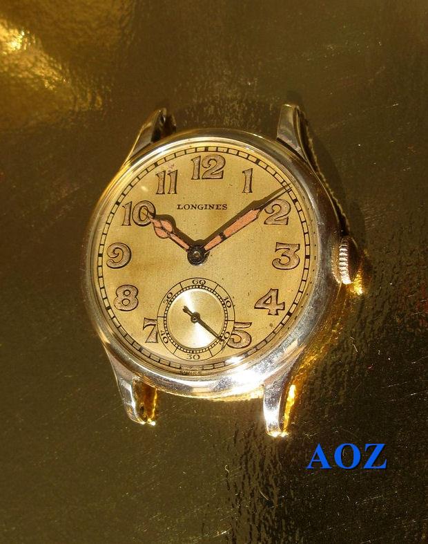 Longines cassa argento
